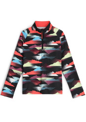 Dětská mikina Spyder 38R125304-MMP Surface 1/2 Zip, Multi Mountain Print