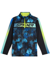 Dětská mikina Spyder 38C013500-CBC Jacobs 1/2 Zip, Cobalt Block Camo
