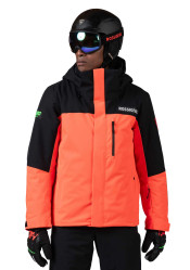 Pánská bunda Rossignol-HERO VELIKA INSULATED JKT-NEON RED