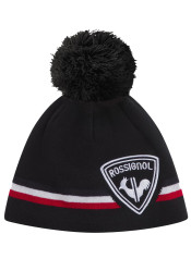 Pánská čepice Rossignol-ROOSTER POMPON-BLACK