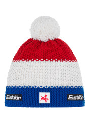 Pánská čepice Eisbär-Star Pompon MÜ SA-lapis-white-ketchup