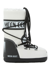 Dětské sněhule Moon Boot ICON ANIMAL-JR-NA02 Panda Black/White