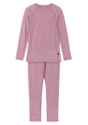 Set dětského funkčního prádla Reima Kinsei - Grey Pink