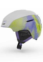 Lyžařská helma Giro Neo Jr. Mat White/Flo Green
