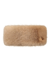 Čelenka - Barts Fur Headband Light Brown