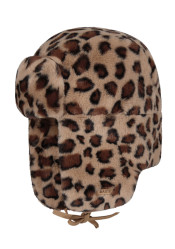 Dámská beranice Barts Lucernia Bomber Print Brown