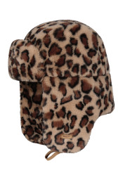 Dámská beranice Barts Lucerne Bomber Print Brown