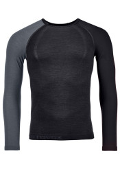 Pánské triko Ortovox 120 Competition Light Long Sleeve M Black Raven