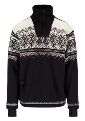 Pánský svetr Dale of Norway Vail WP Masc Sweater Black Sandstone