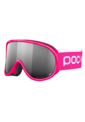 Dětské lyžařské brýle POC POCito Retina Fluorescent Pink/Partly Sunny Silver