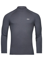 Pánské triko POC M's Layer Merino Mock Neck Jersey Sylvanite Grey