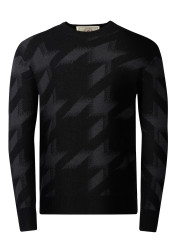 Pánský svetr - Perfect Moment Cole Crew Neck Sweater Black