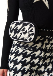 Dámská ledvinka - Perfect Moment Star Bum Bag With White Star Black/Snow White