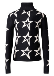 Dámský svetr - Perfect Moment Star Dust Sweater Black/Snow White