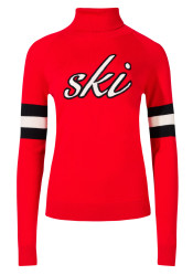 Dámský svetr - Perfect Moment Neve Wool Sweater Red