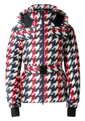 Dámská péřová bunda - Perfect Moment Candice Ski Parka Houndstooth