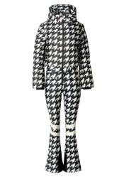 Dámský overal - Perfect Moment Polar Flare Ski Suit Black/Snow White