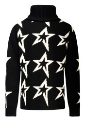 Perfect Moment Star Dust Sweater Black/Snow White