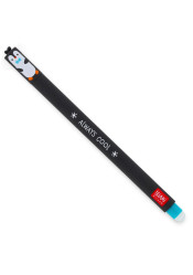 Legami Erasable Pen-Penguin-Turquoise Ink
