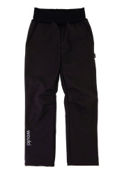 Wouki Dui - Black, zimní softshellové kalhoty