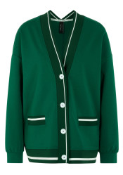 Marc Cain AS 31.12 J54 Jacket Dark Jade Green 556