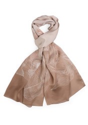 Šátek Marc Cain AC B4.15 Z13 Scarf Warm Taupe New 619