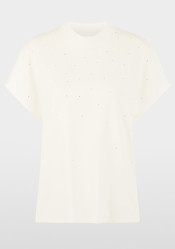 Dámské triko Marc Cain AC 48.23 J14 T-Shirt Off-White 110