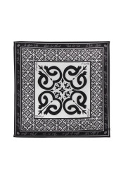 Šátek Goldbergh Brisano Scarf Black/White