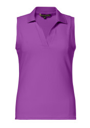 Dámský top Goldbergh Caroline Sleeveless Polo Top Viola