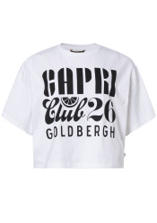 Dámské tričko Goldbergh Lumea Short Sleeve Top White