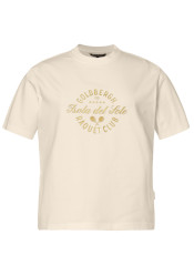 Dámské tričko Goldbergh Aurelia Short Sleeve Top Champagne