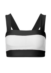 Dámské plavky Goldbergh Plonge Bikini Top White/Black