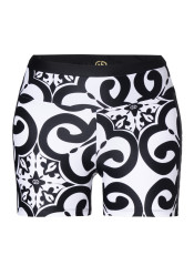 Dámské plavkové šortky Goldbergh Lena Swim Short Black/White