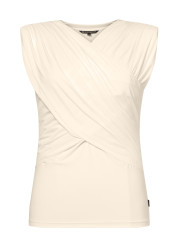 Dámský top Goldbergh Fiorello Sleeveless Top Champagne
