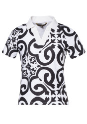 Goldbergh Azore Polo Top Black/White