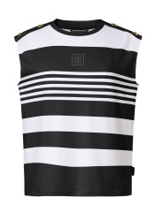 Dámské tílko Goldbergh Mimi Sleeveless Top Black/White