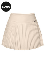 Dámská sukně Goldbergh Plissé Long Skirt Champagne