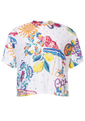 Dámský top Tropique Short Sleeve Top Capri Dream
