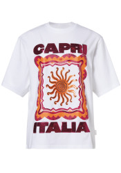 Dámské tričko Goldbergh Raya Short Sleeve Top White