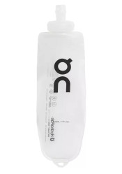 Běžecká láhev On Running Soft Flask 0.5L, Translucent/Black