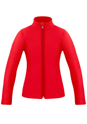  Dětská mikina Poivre Blanc W24-1500-Jrgl Micro Fleece Jac Scarlet Red