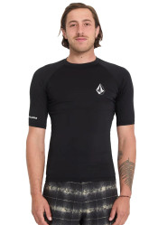 Pánské triko Volcom Lido Solid Ss Black