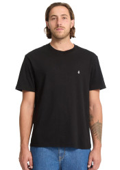 Pánské triko Volcom Stone Blanks Bsc Sst Black