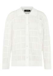 Dámská košile Marc Cain AC 39.21 M81 Cardigan Off-White 110