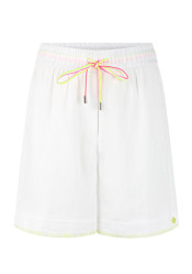 Dámské kraťasy Marc Cain AS 83.07 W67 Shorts White 100