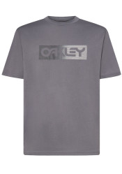 Pánské triko Oakley Dual Oakley B1B Logo Tee Tee Uniform Grey 25N