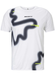 Pánské triko Scott Tee M´s RC Run SS white/black
