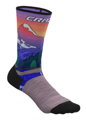 Crazy Socks Rainbow X078