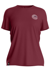 Ortovox 120 Cool Tec Choose Mtn T-shirt W Red Malbec