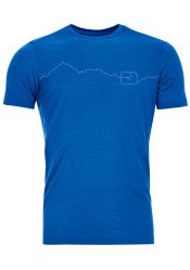 Pánské triko Ortovox 150 Cool Mountain T-shirt M Blue Note